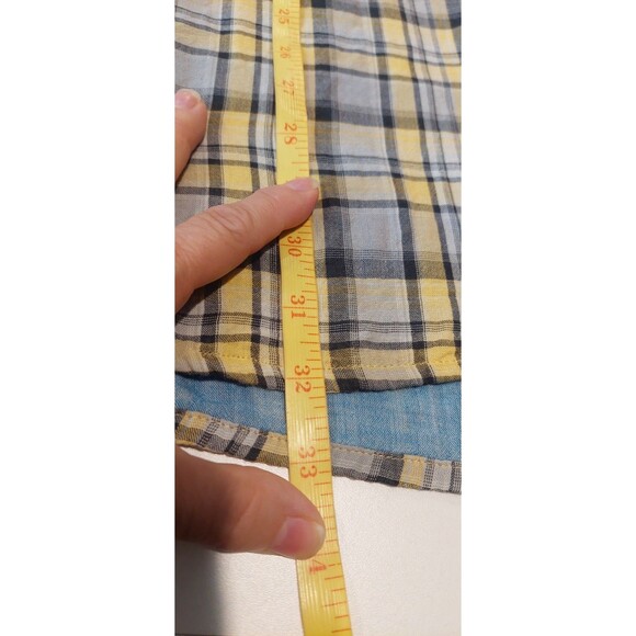 The North Face Men's Size XXL Short Sleeve Shirt Button Down Plaid Lined - Picture 13 of 13